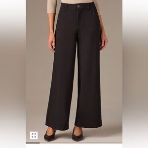 Wit & Wisdom Black Wide-Leg Pants